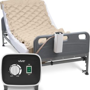 Hospital & Home Mattress Topper,PACK OF 10 – Includes Waterproof, Heat Resistant Ulcer Cushion Pad & Whisper Quiet Pump